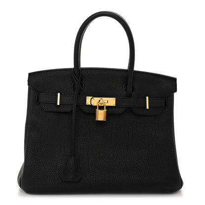 Hermes Togo Birkin 30 Black 1 of 12