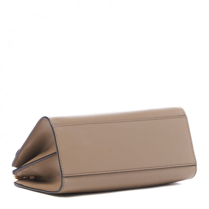 Gucci Nappa Bamboo Web Mini Nymphaea Top Handle Bag Brown 3 of 9