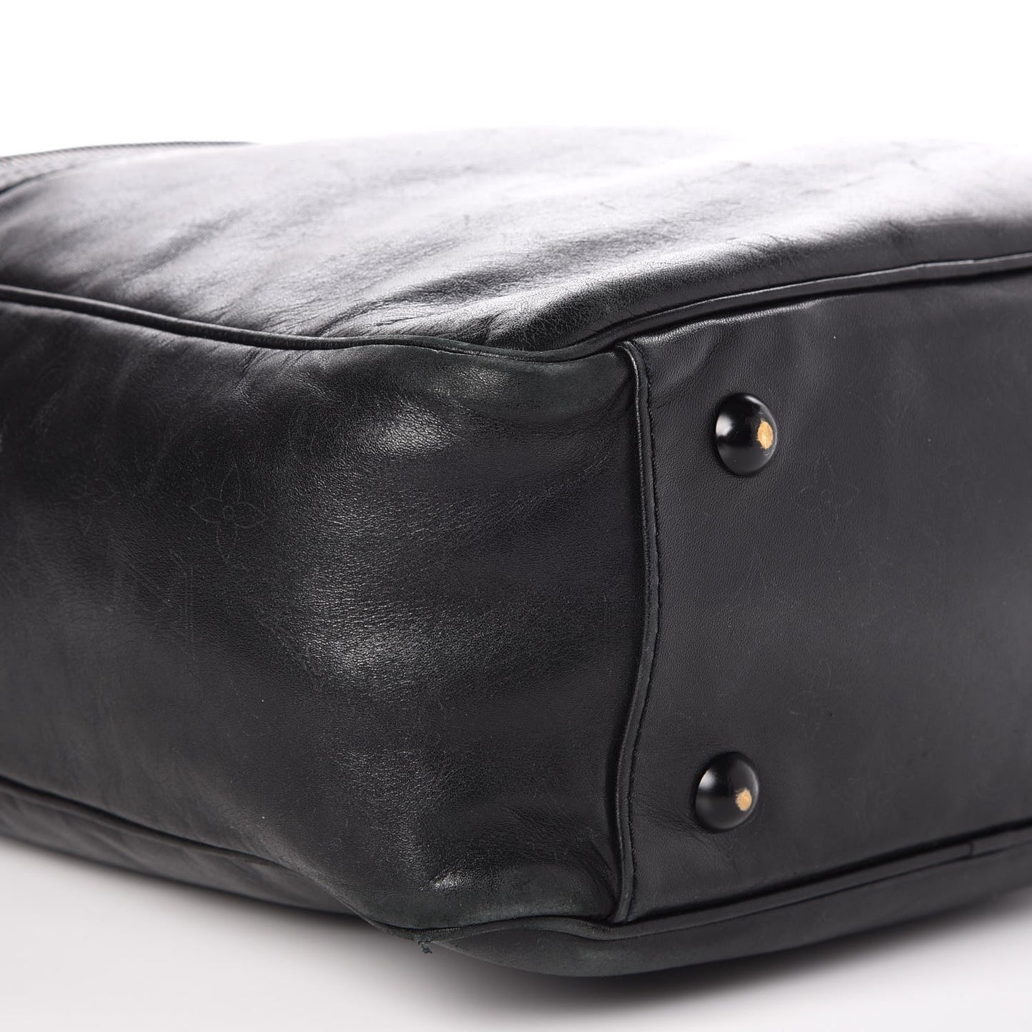 Calfskin Monogram Messenger Black
