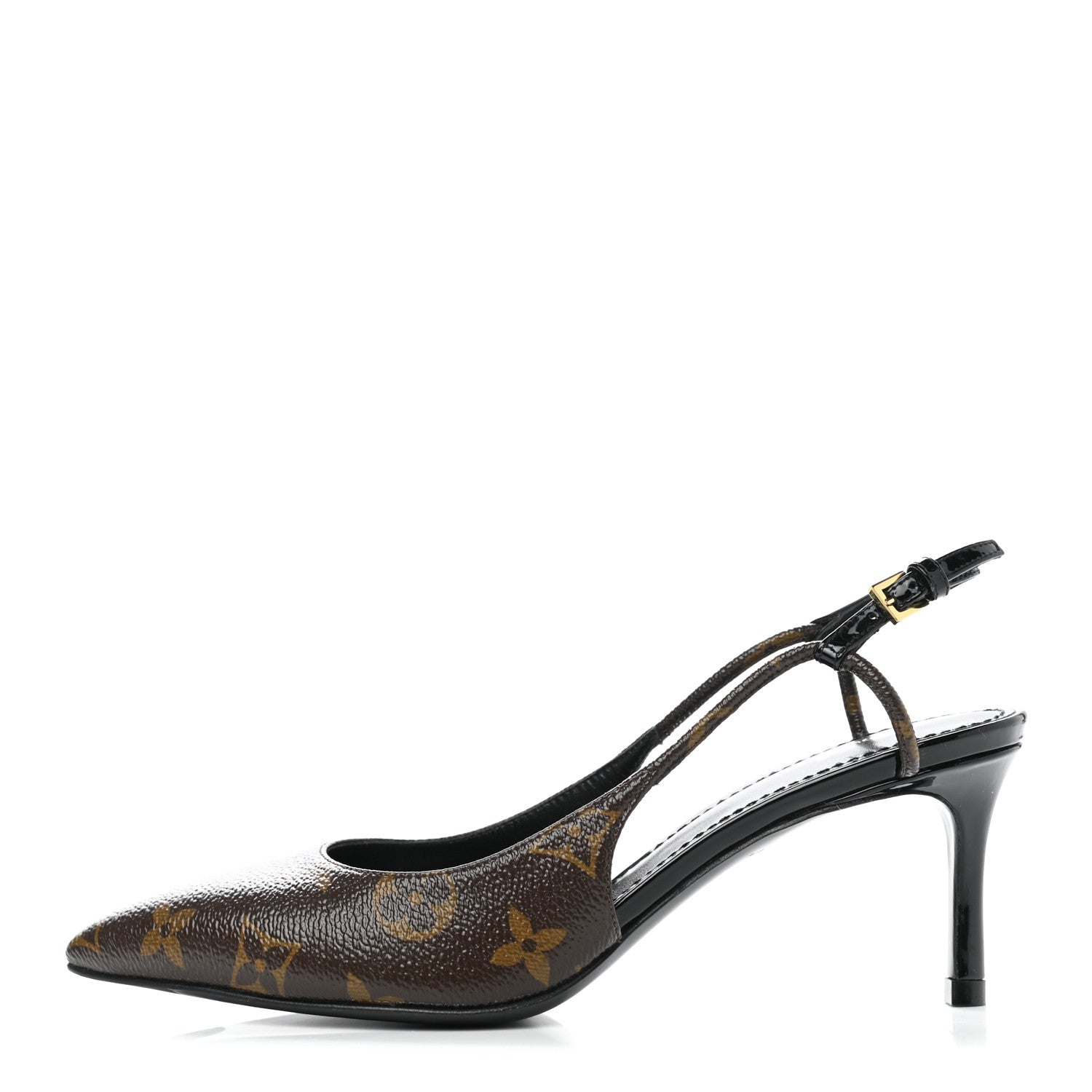 Louis Vuitton Monogram Cherie Slingback Pumps 35.5 1 of 9