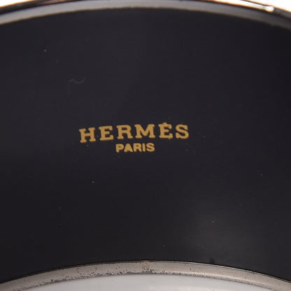 Hermes Enamel Printed Recherche H Extra Wide Bracelet 70 5 of 9