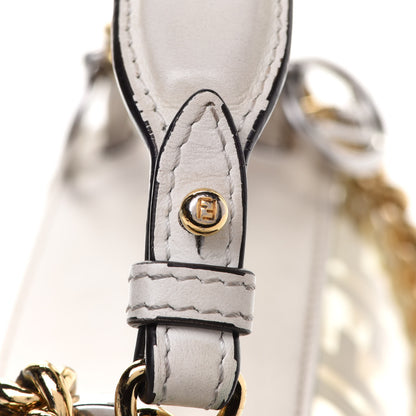 Fendi TPU FF Vitello Century F is Fendi Small Kan I Shoulder Bag White 11 of 23