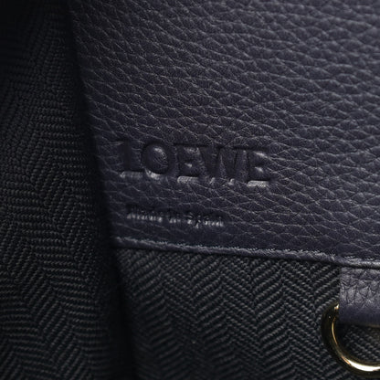 Loewe Calfskin Small Hammock Shoulder Bag Midnight Blue Black 6 of 9