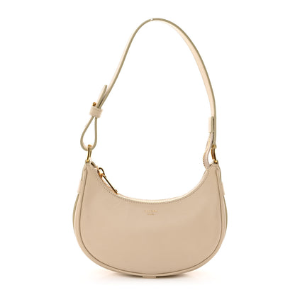 Celine Smooth Calfskin Mini Ava Shoulder Bag Ivory 1 of 10