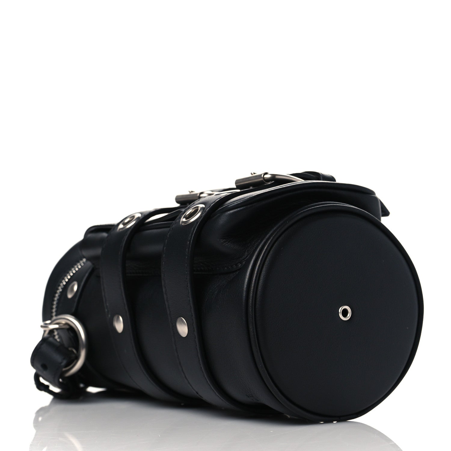 Versace Calfskin Mini Biker Bag Black 3 of 10