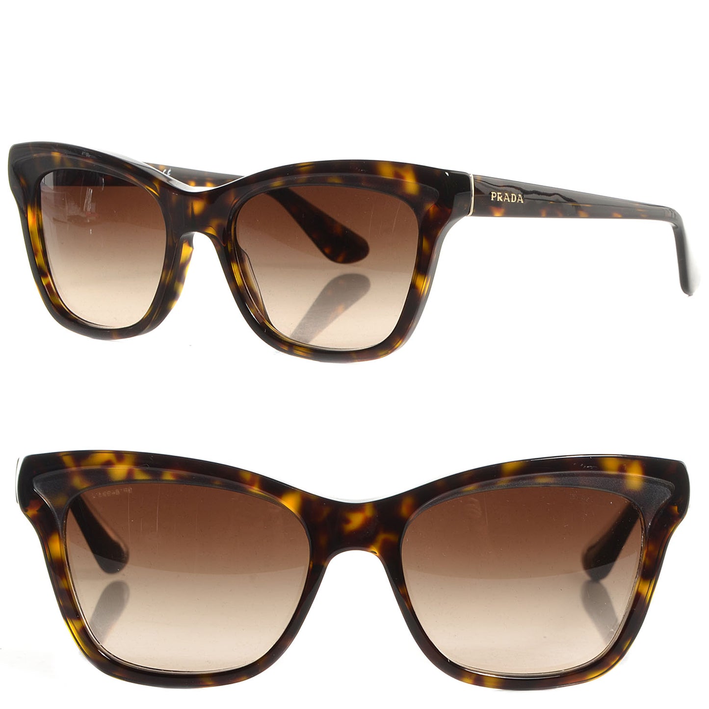 Tortoise Shell Cat Eye Sunglasses SPR 16P Brown