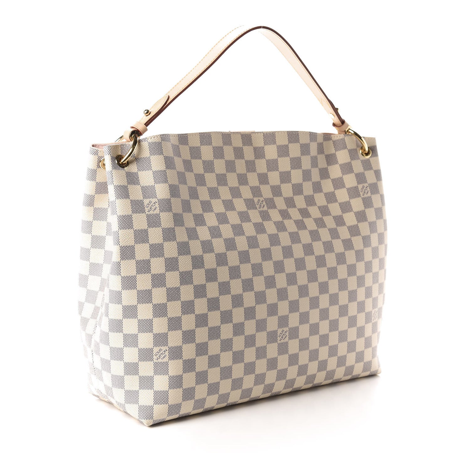 Damier Azur Graceful MM Rose Ballerine