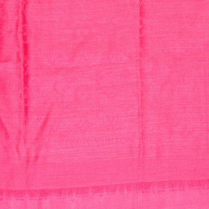Louis Vuitton Cashmere Wool Silk Monogram Stole Fuchsia 4 of 6