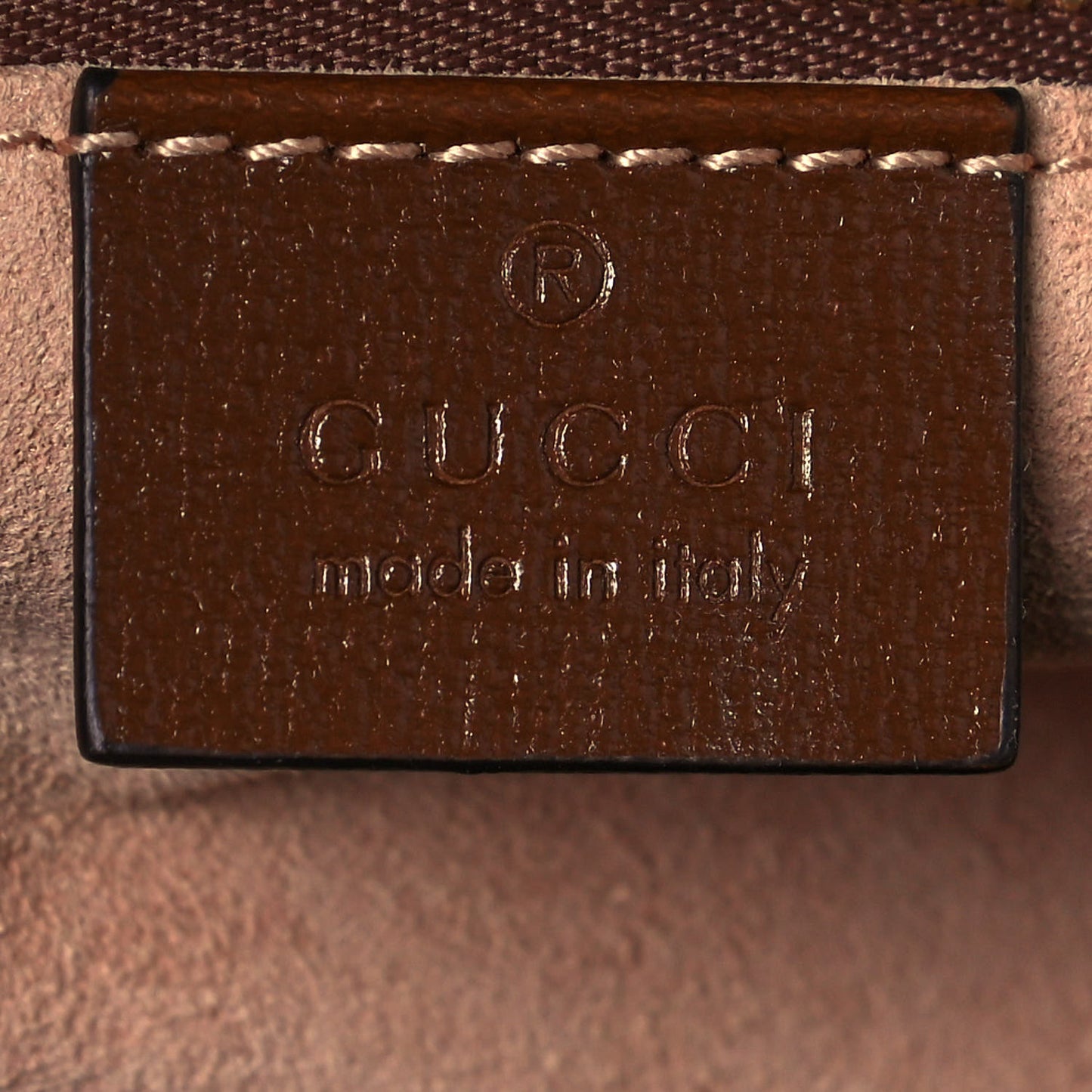 GG Supreme Monogram Horsebit 1955 Shoulder Bag Beige Brown Sugar