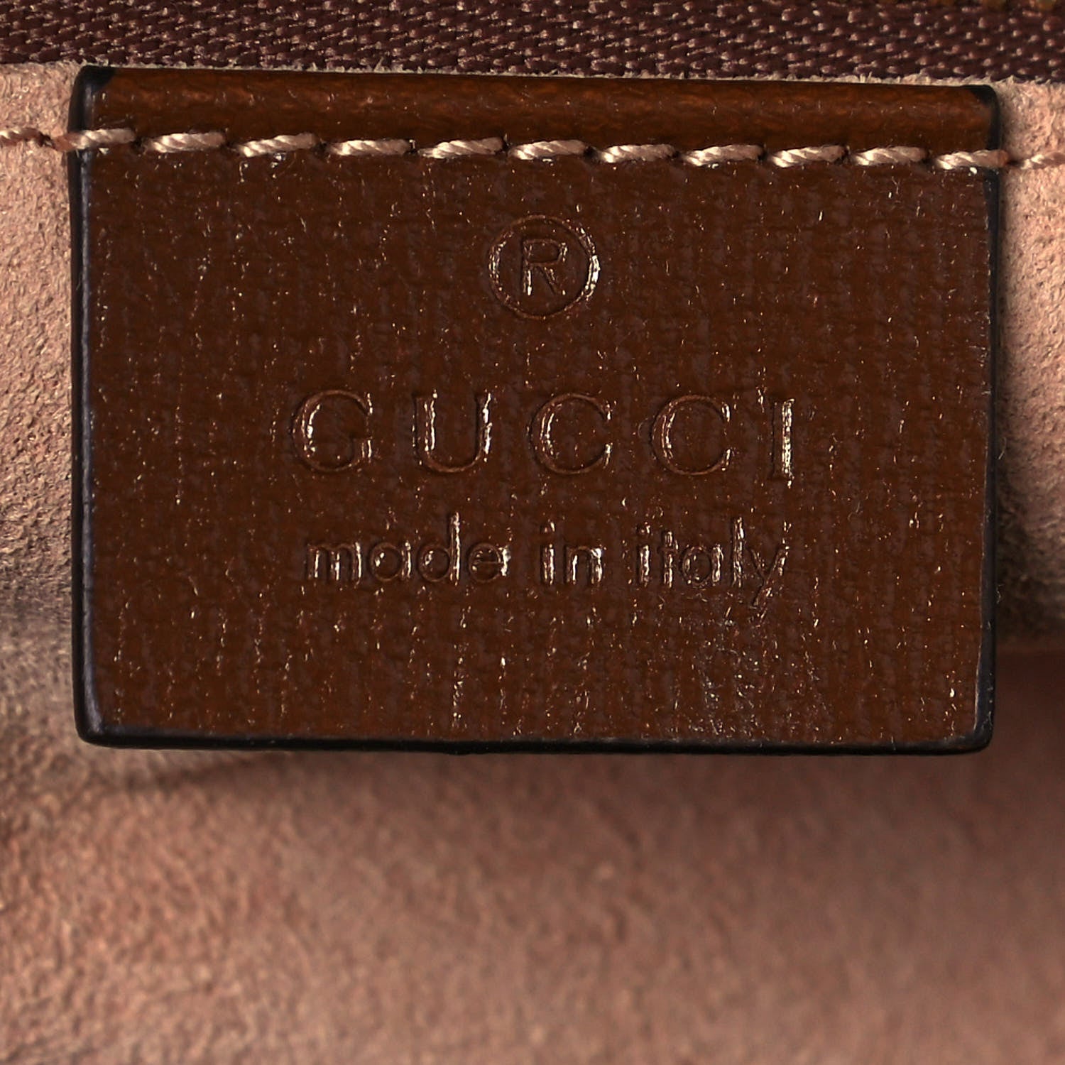 Gucci GG Supreme Monogram Horsebit 1955 Shoulder Bag Beige Brown Sugar 6 of 12