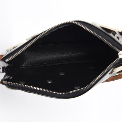 Louis Vuitton Vernis Lexington Fleurs Pochette Black 5 of 14