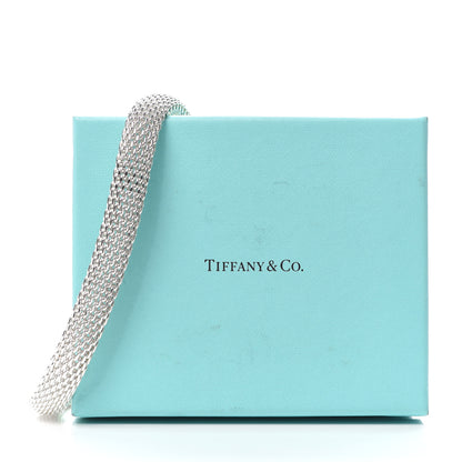Tiffany Sterling Silver Somerset Mesh Necklace 7 of 7