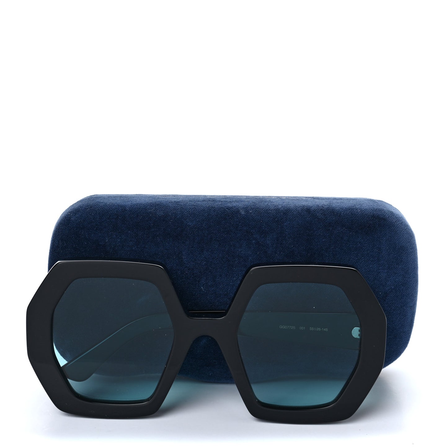 Acetate Square Sunglasses GG0772S Black