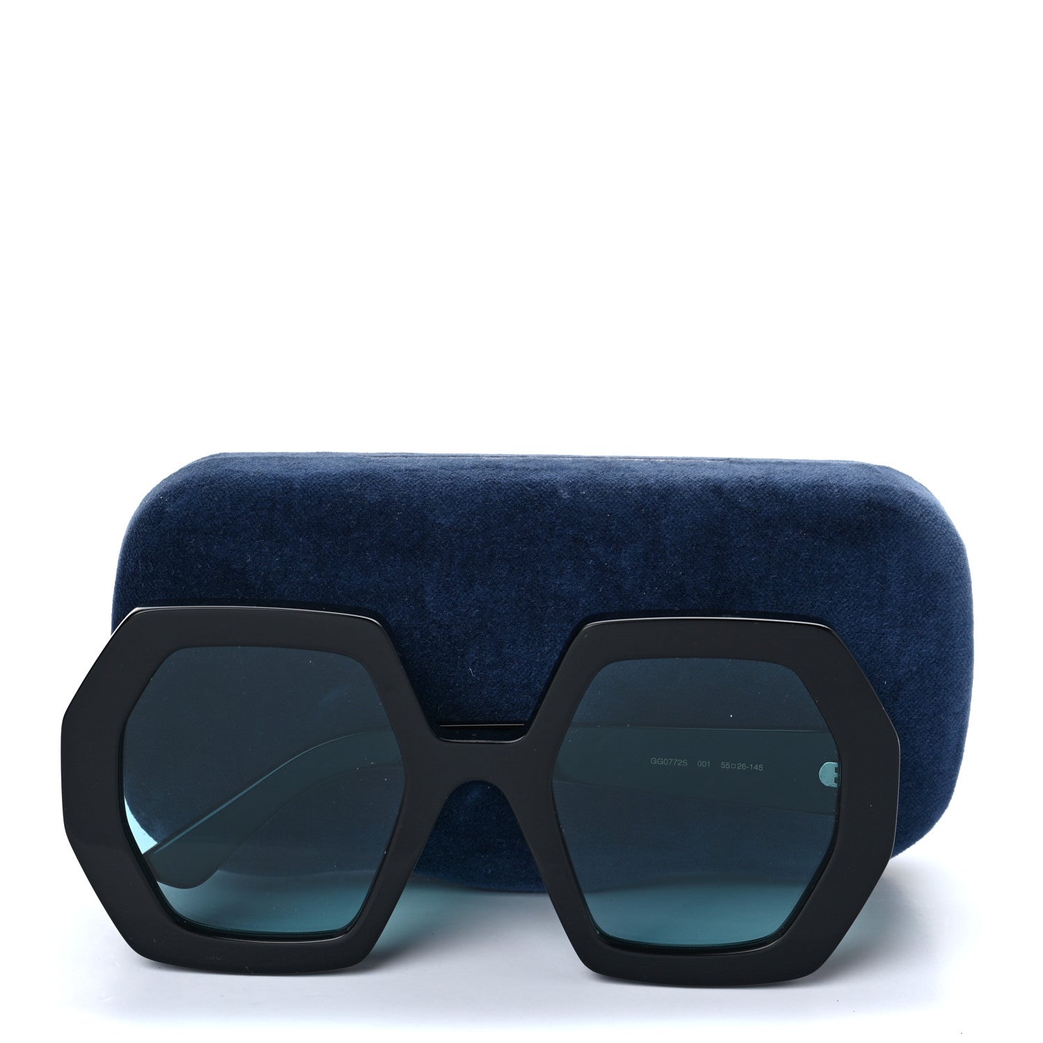 Gucci Acetate Square Sunglasses GG0772S Black 8 of 8