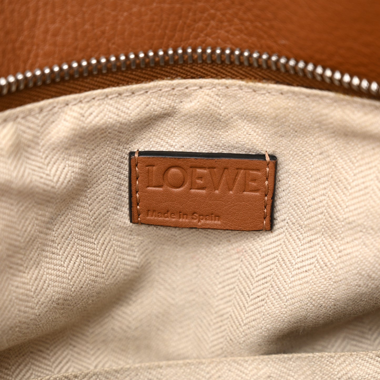 Calfskin Medium Puzzle Bag Tan
