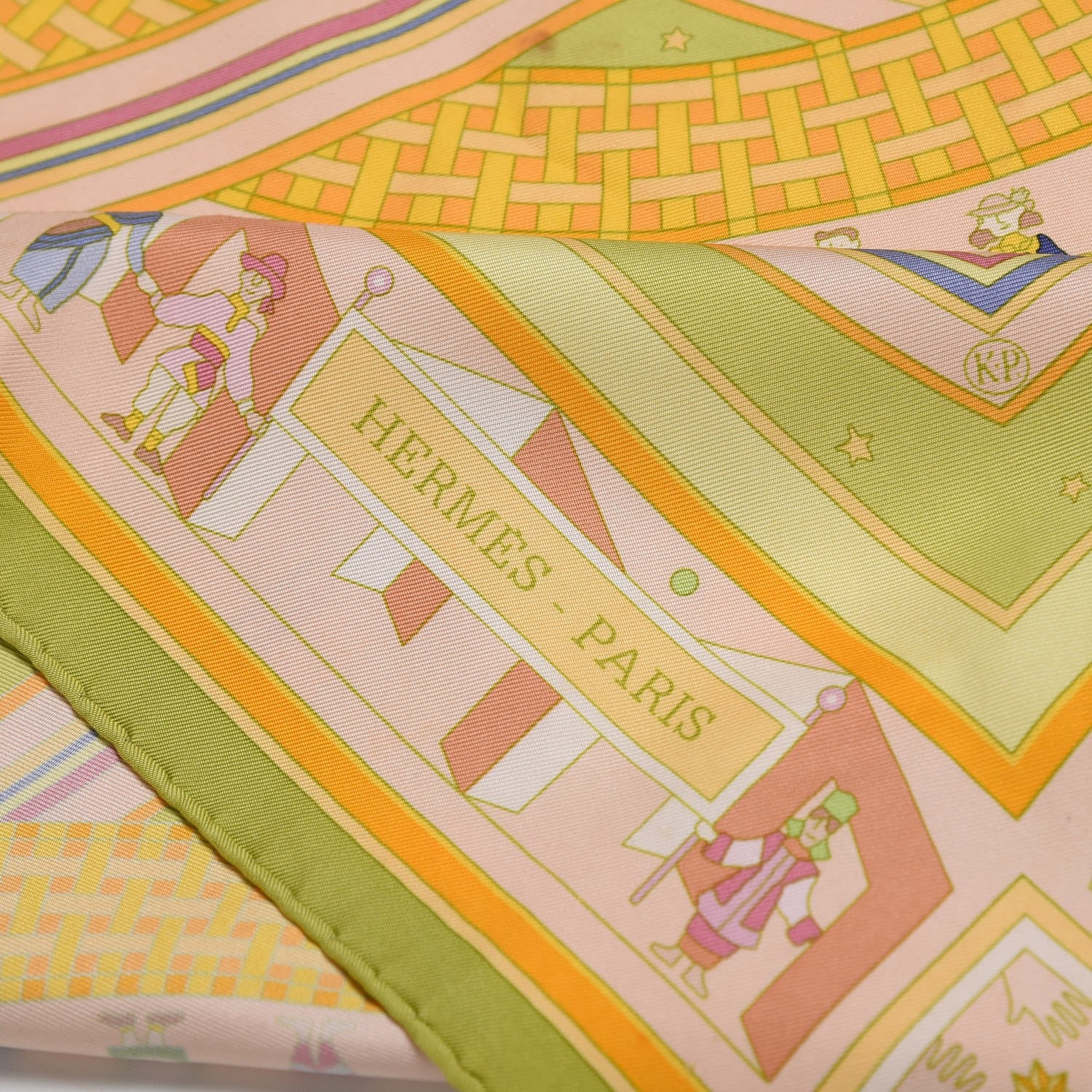 Hermes Silk Donner La Main Scarf 90 3 of 6