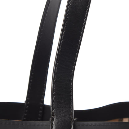 Burberry Vintage Check Transparent Large The Giant Reversible Tote Black 15 of 22