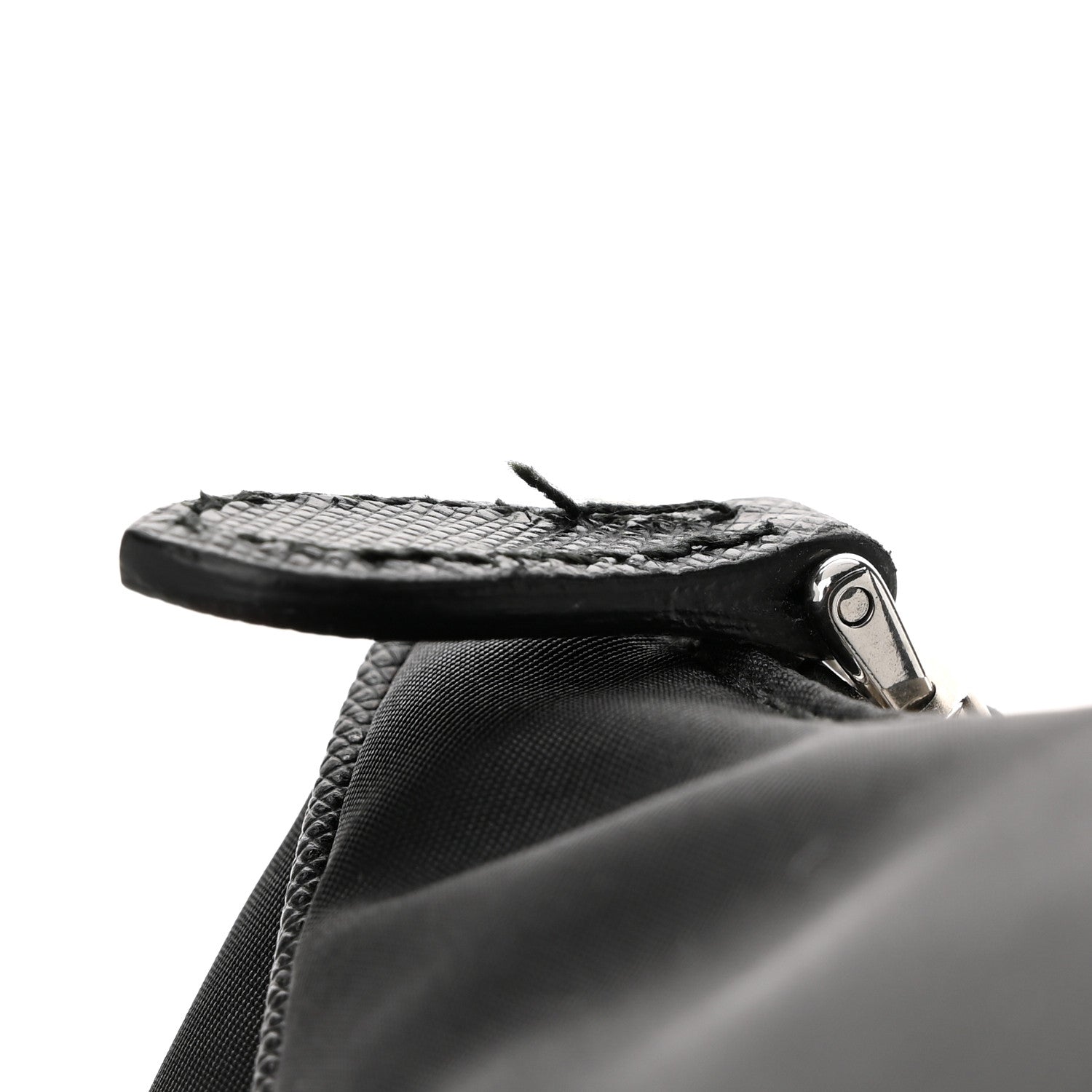 Prada Tessuto Nylon Saffiano Mini Re-Edition 2005 Bag Black 12 of 13