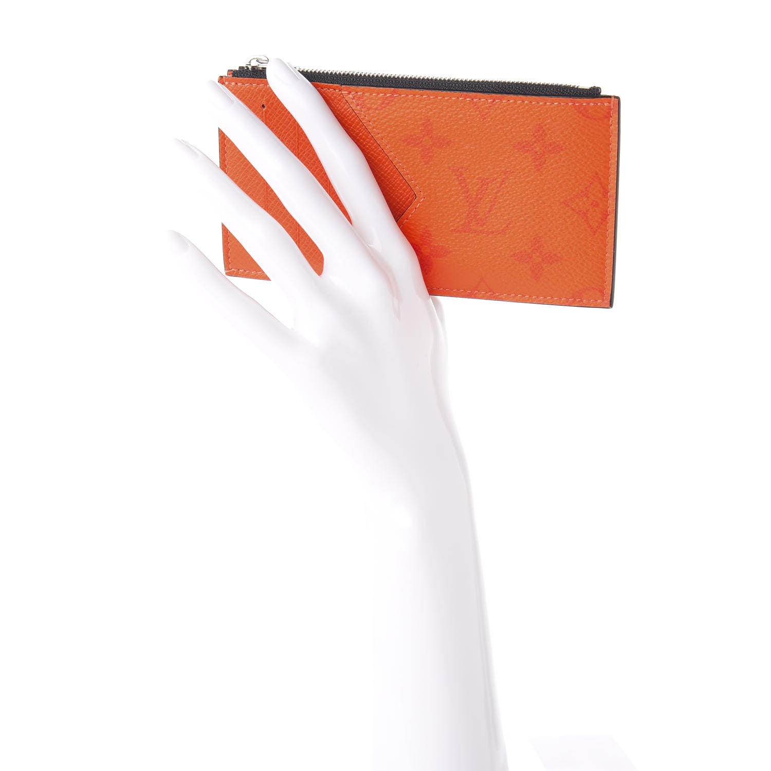 Louis Vuitton Taigarama Coin Card Holder Orange 2 of 7