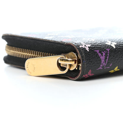 Louis Vuitton Monogram Multicolor Zippy Wallet Black Grenade 8 of 9