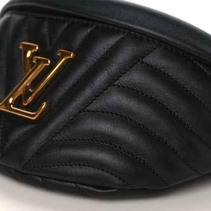 Louis Vuitton Calfskin Quilted New Wave Bumbag Black 8 of 8