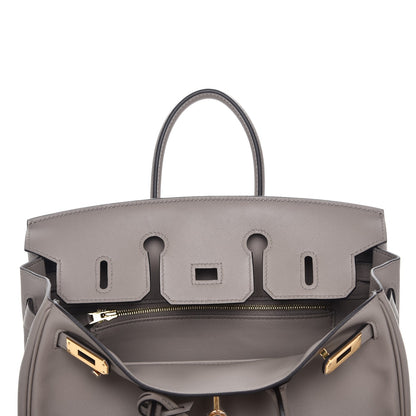 Hermes Swift Birkin 25 Gris Asphalte 11 of 27
