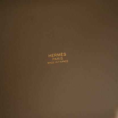 Hermes Ostrich Picotin Lock 18 Gris Perle 6 of 12