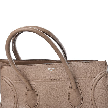 Celine Grained Calfskin Medium Phantom Luggage Taupe 10 of 20