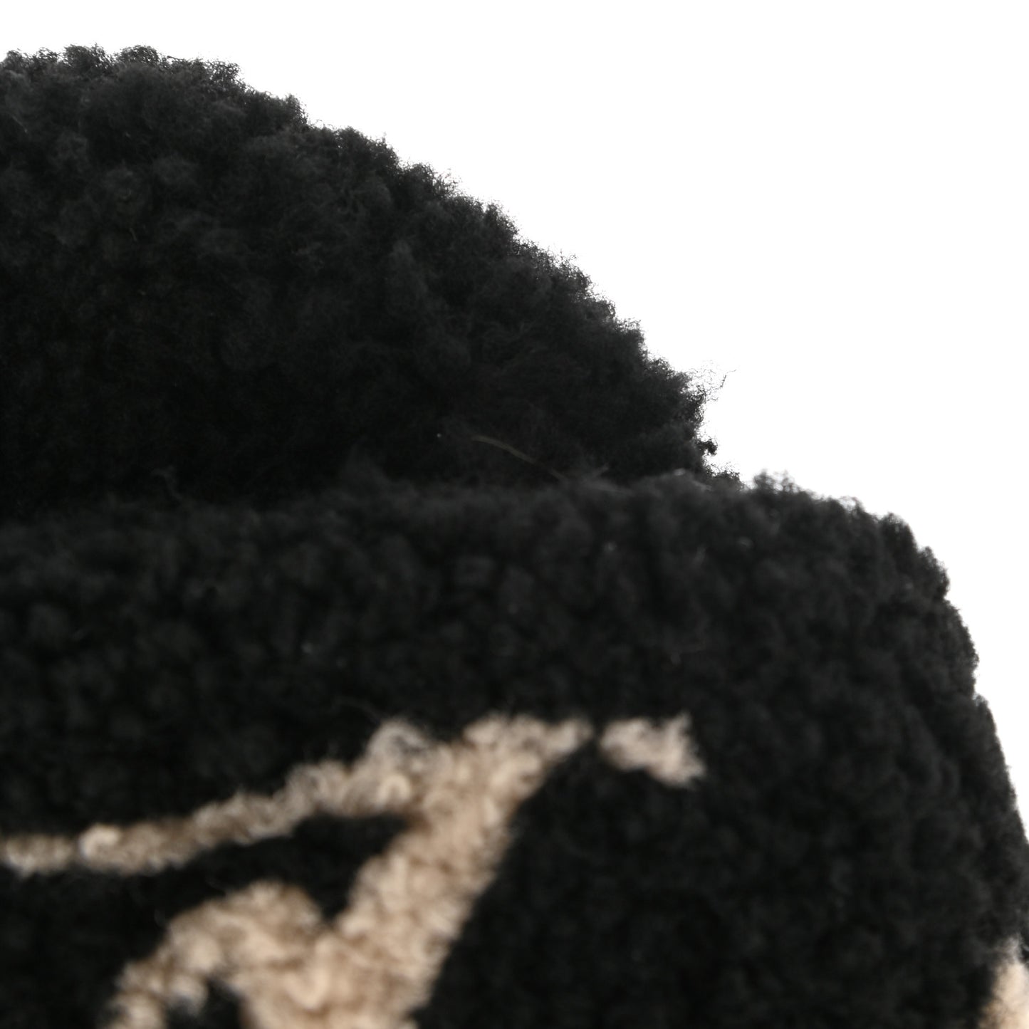 Shearling Paseo Flat Comfort Mule 41 Black