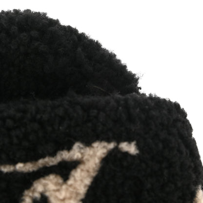 Louis Vuitton Shearling Paseo Flat Comfort Mule 41 Black 10 of 12