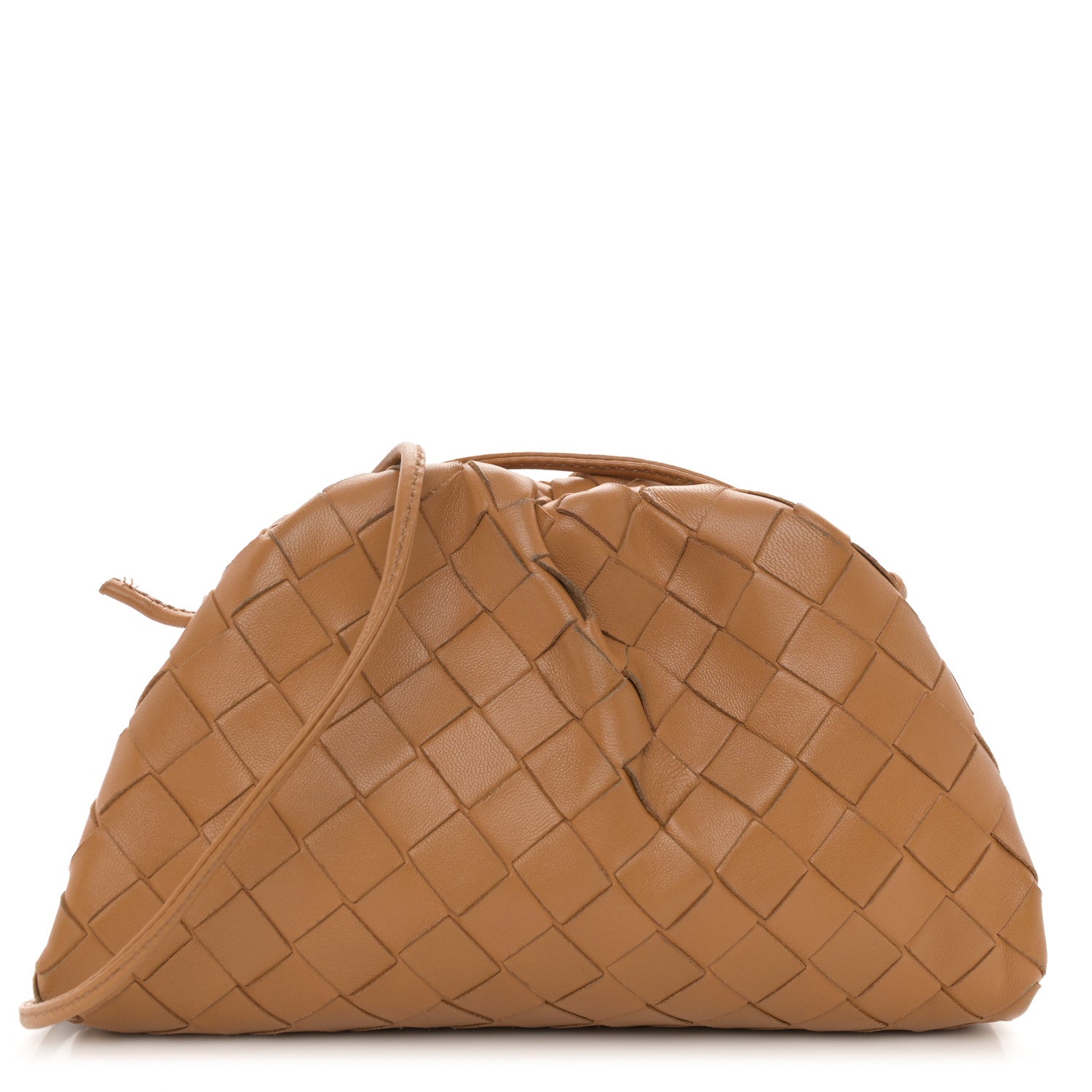 Bottega Veneta Nappa Intrecciato The Mini Pouch Carmel 1 of 11