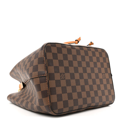 Louis Vuitton Damier Ebene Neonoe MM Safran 4 of 11