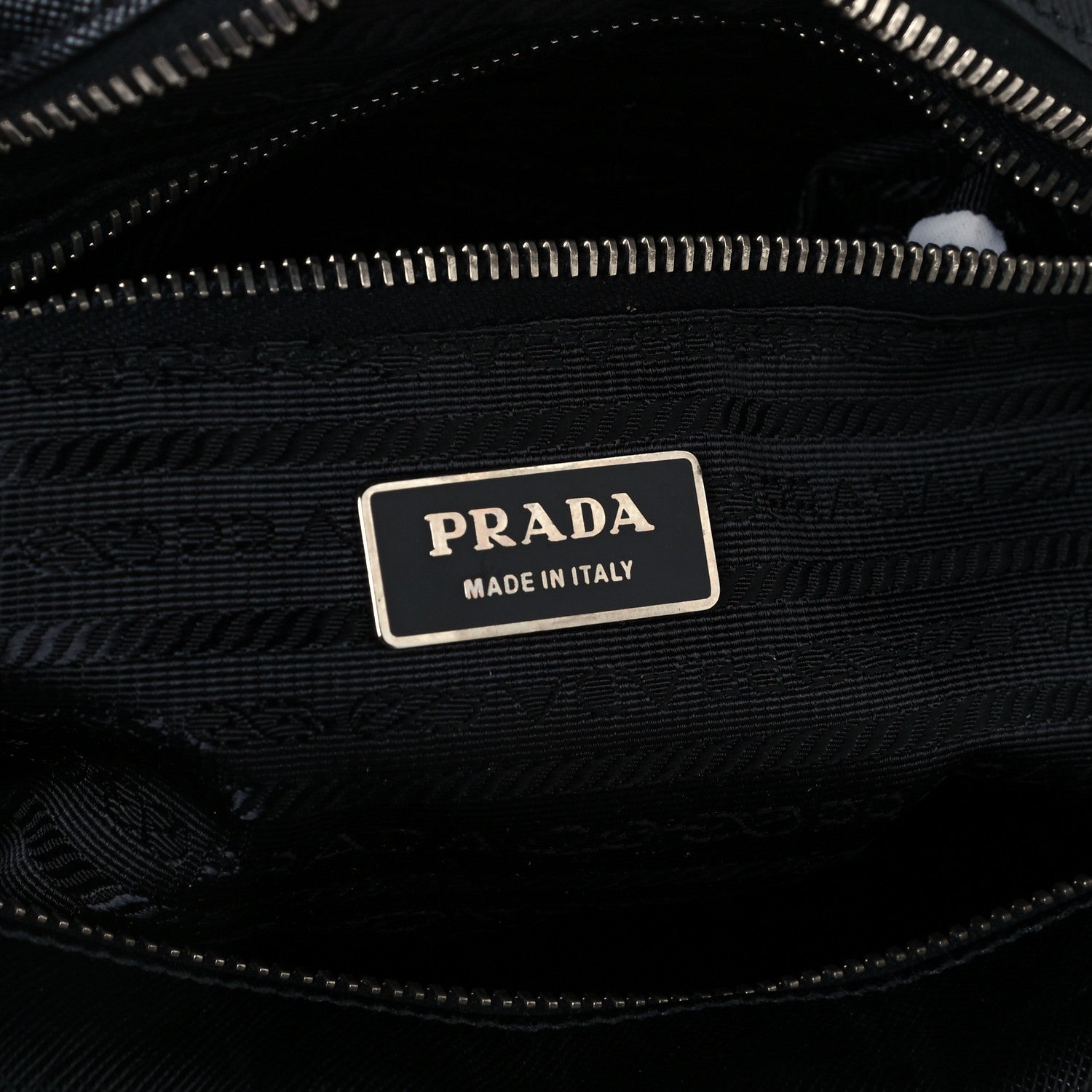 Prada Saffiano Lux Petite Bowler Black 7 of 11