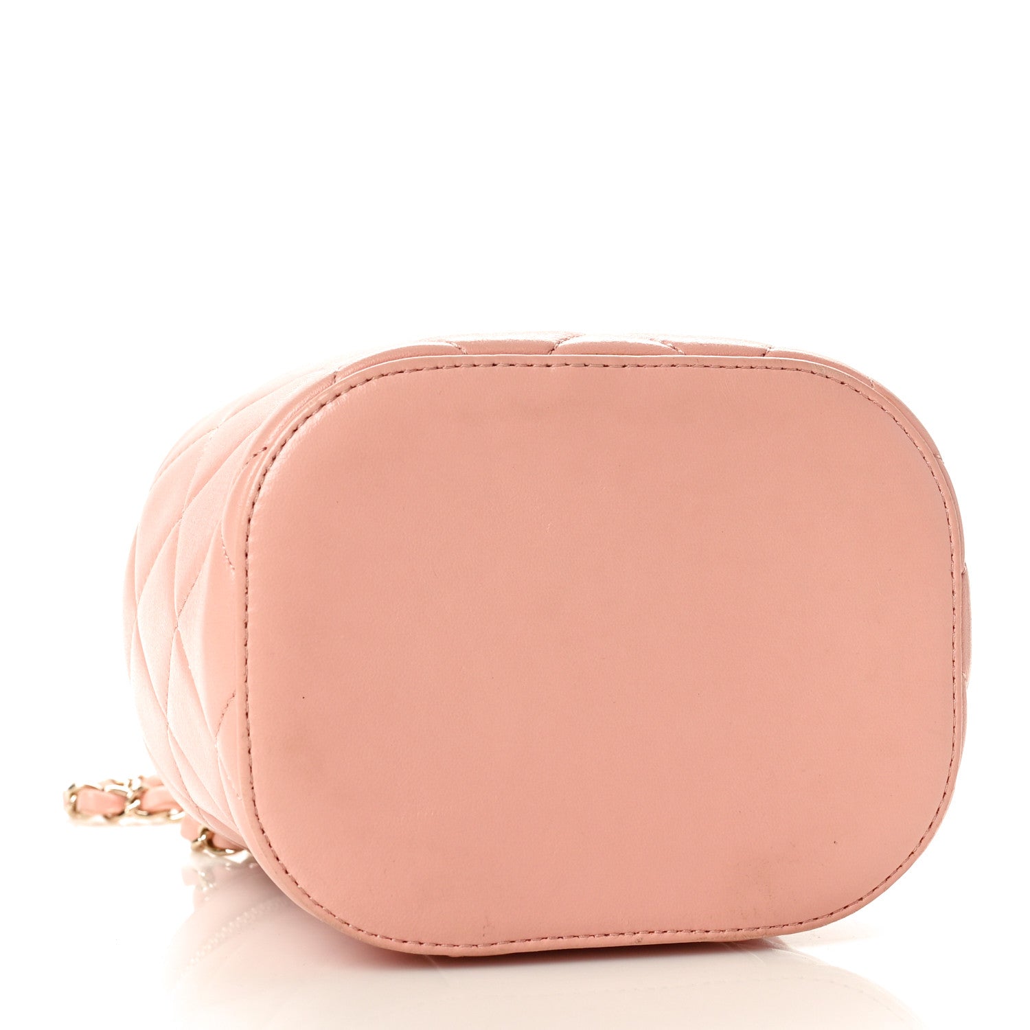 Chanel Lambskin Quilted Trendy Vanity Case Pink 4 of 10