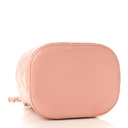 Chanel Lambskin Quilted Trendy Vanity Case Pink 4 of 10