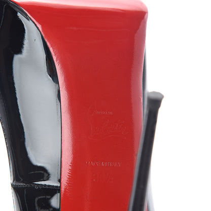 Christian Louboutin Patent New Very Prive 120 Pumps 39.5 Black 6 of 7