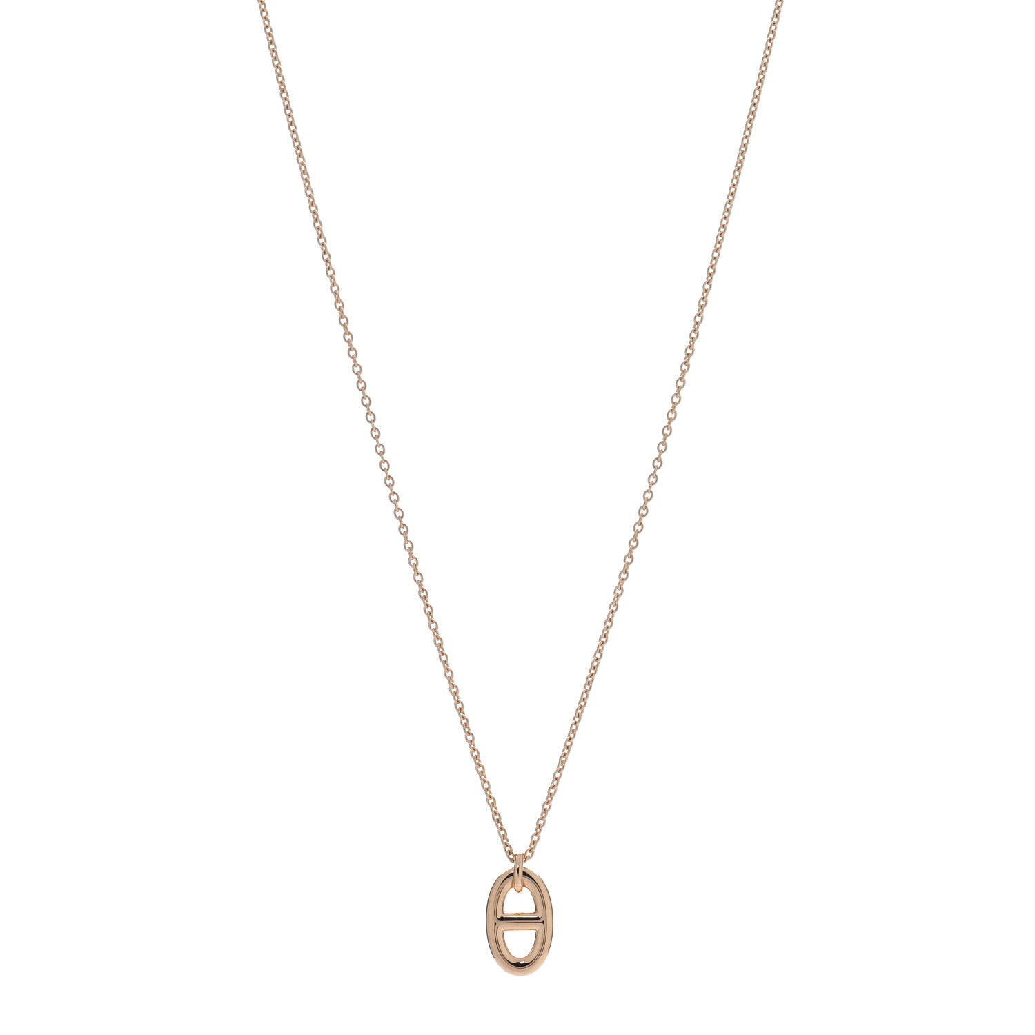 Hermes 18K Rose Gold PM Farandole Pendant Necklace 1 of 6
