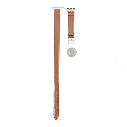 Hermes Swift 41mm Apple Watch Attelage Double Tour Band Gold 2 of 9