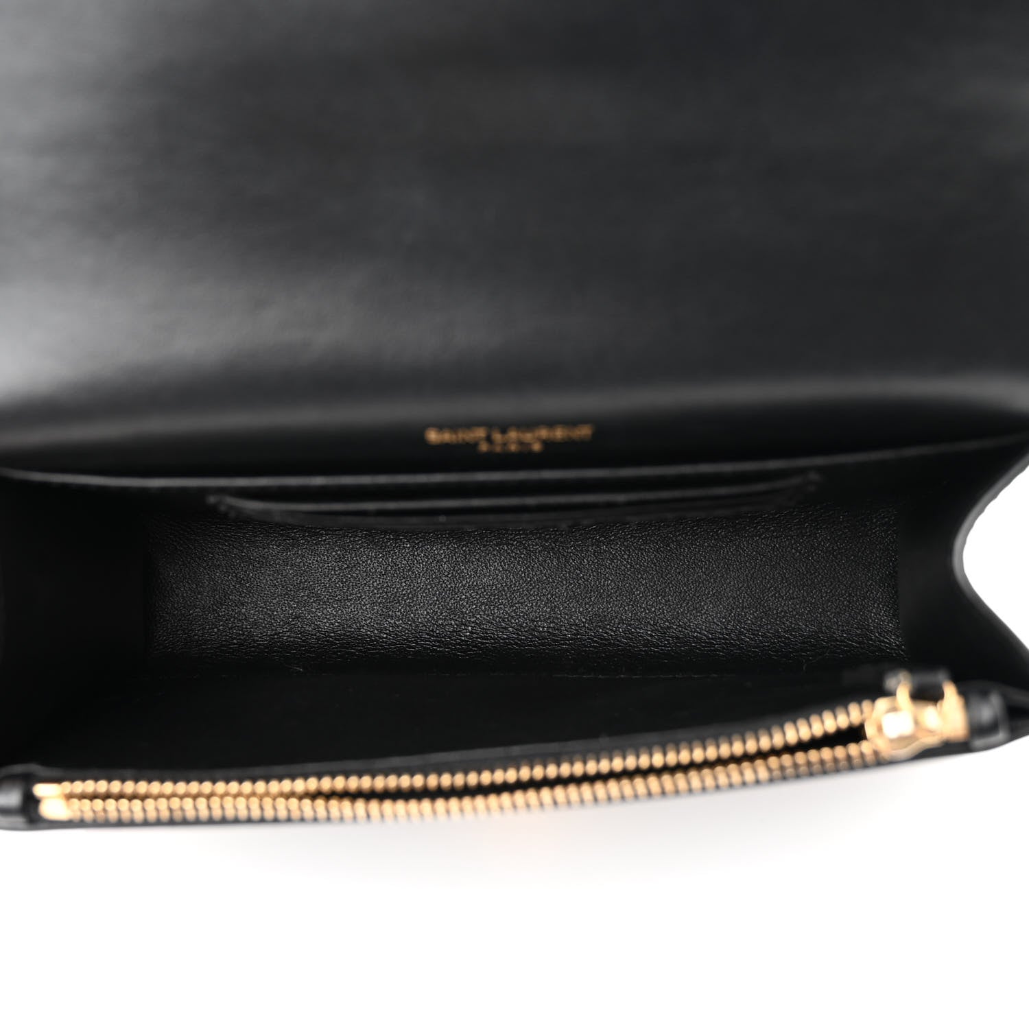 Saint Laurent Smooth Calfskin Monogram Kate Belt Bag Black 5 of 11