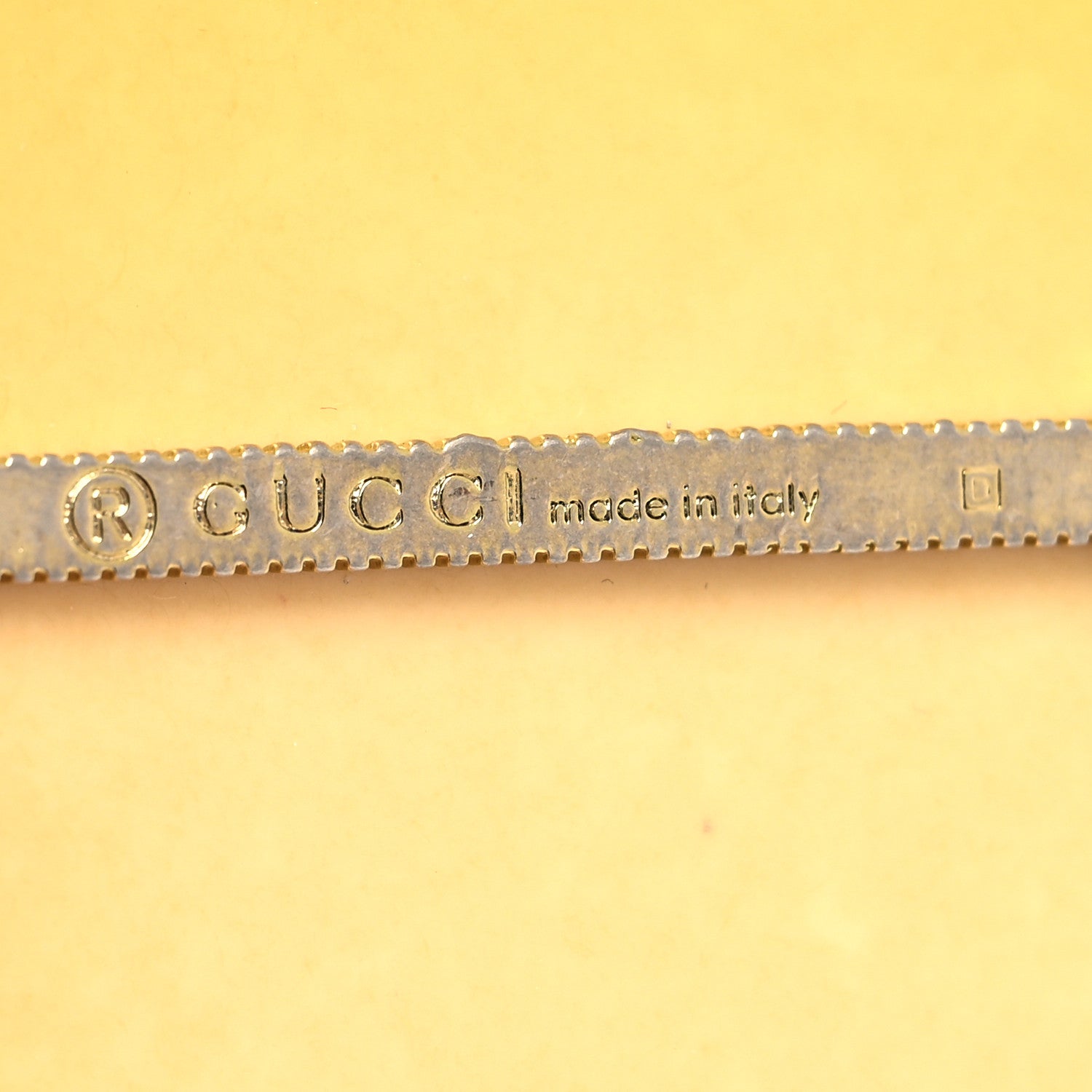 Gucci Resin Crystal Rajah Brooch Gold 4 of 4