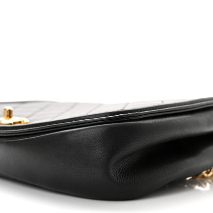 Chanel Calfskin Quilted Underline Flap Black 10 of 10
