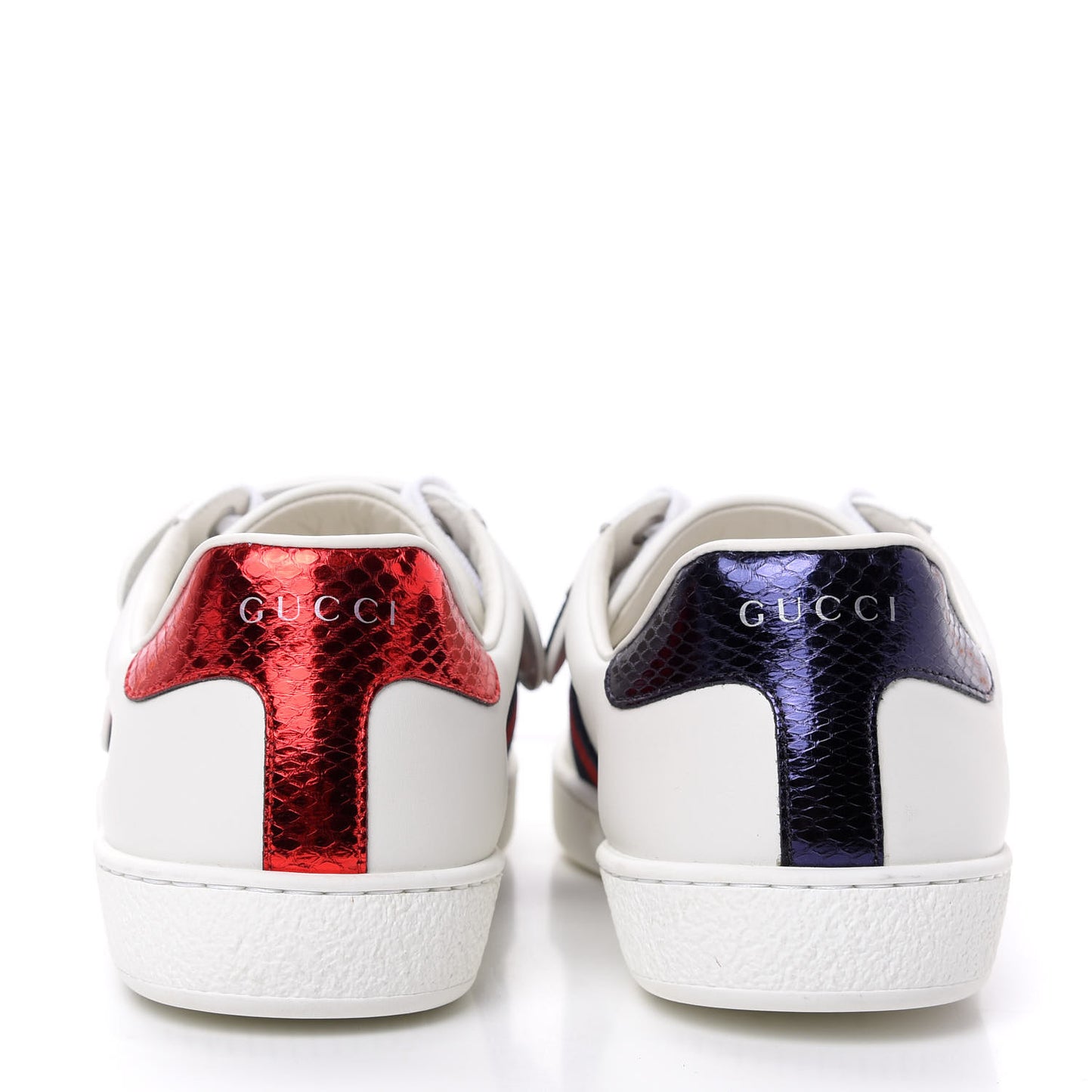 Calfskin Ayers Web UFO Dragon Embroidered Mens Ace Sneakers 8 White