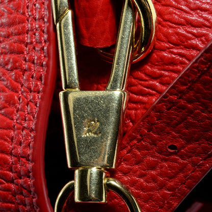3.1 Phillip Lim 3.1 Embossed Leather Large Pashli Satchel Red 10 of 10