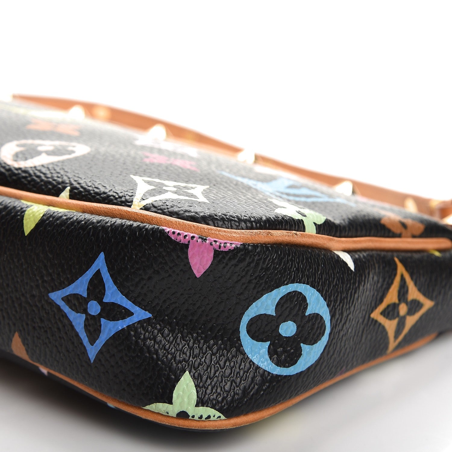 Louis Vuitton Monogram Multicolor Pochette Accessories Black 12 of 12