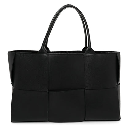 Bottega Veneta Nappa Maxi Intrecciato Arco Tote Black 1 of 12