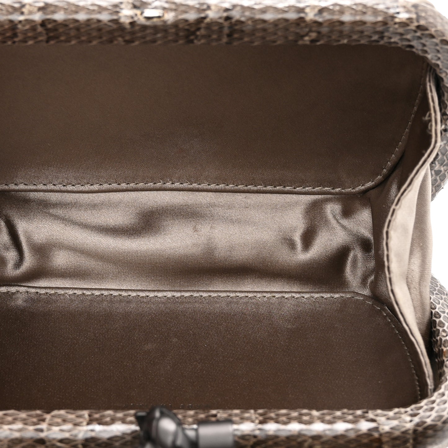 Satin Intreccio Impero Ayers Knot Taupe