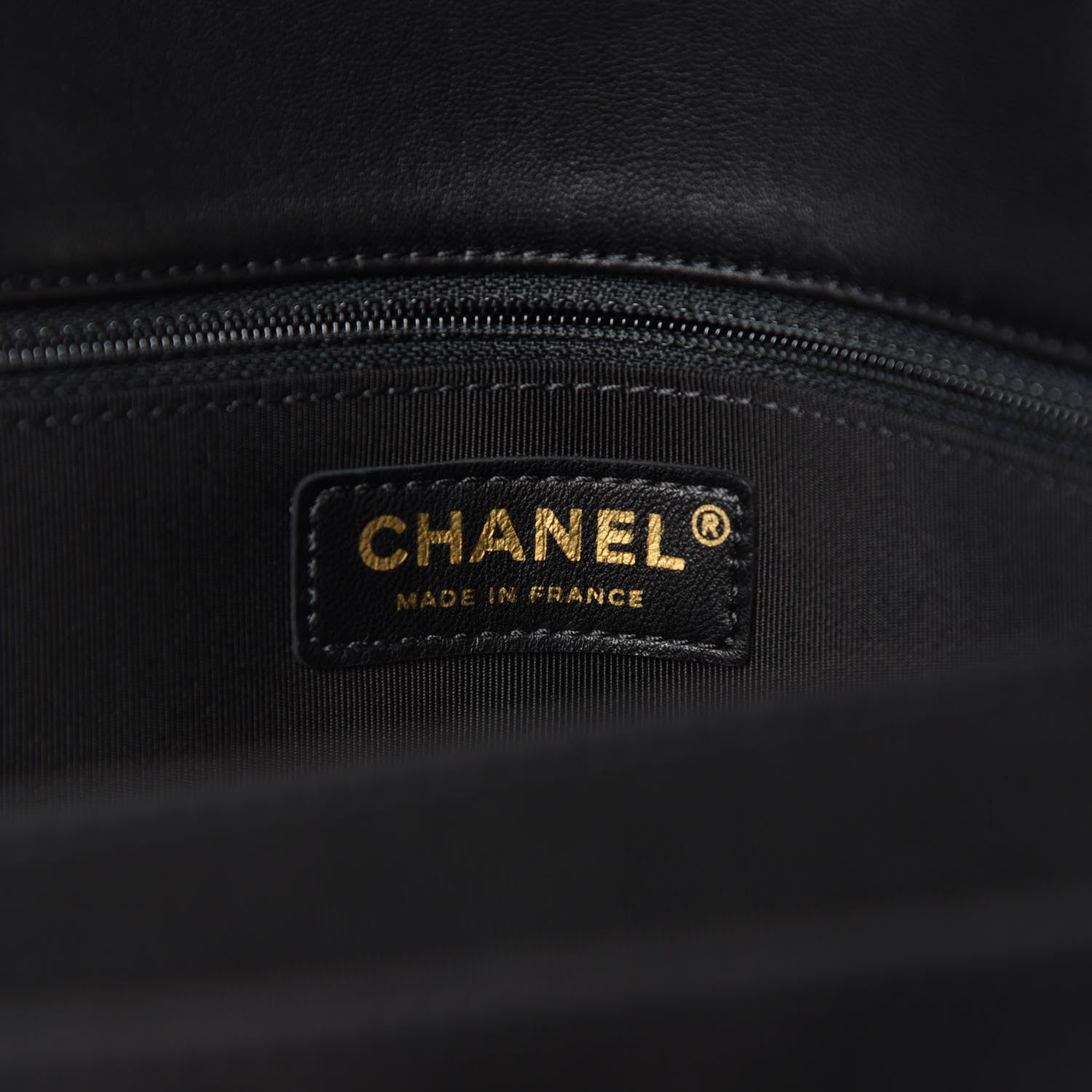 Chanel Patent Goatskin Quilted 3 Pocket Accordion Flap Black 8 of 11