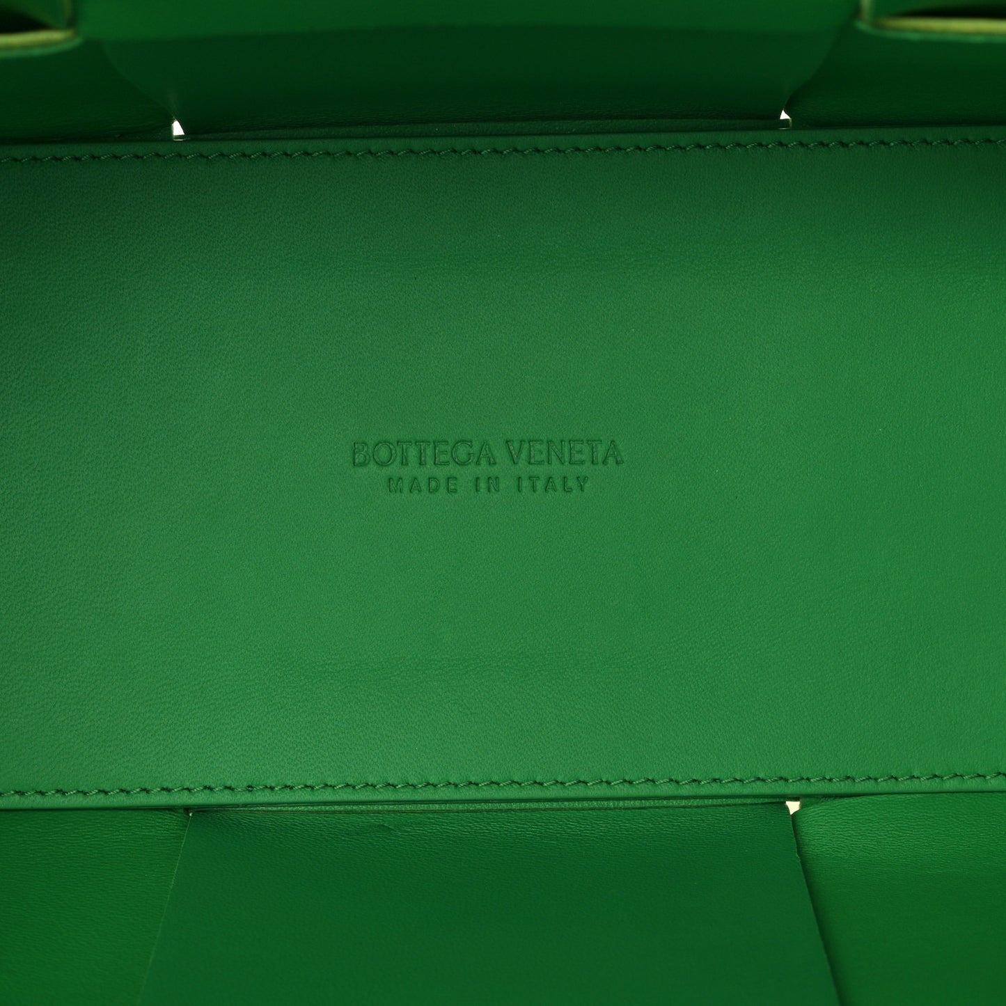 Nappa Maxi Intrecciato Small Arco Tote Acid