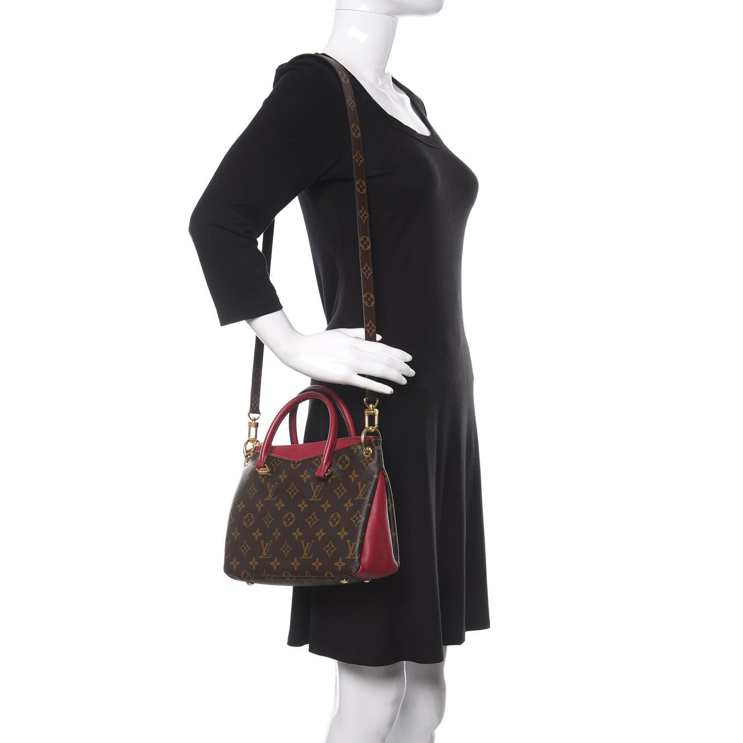 Monogram Pallas Full BB Lie De Vin