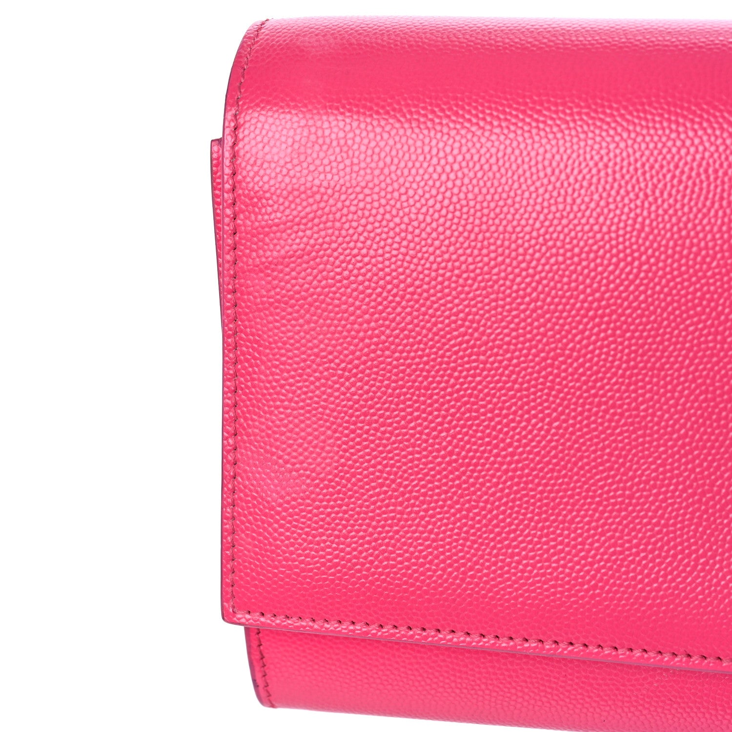 Saint Laurent Grain De Poudre Classic Monogram Cassandre Clutch Lipstick Fuchsia 9 of 9